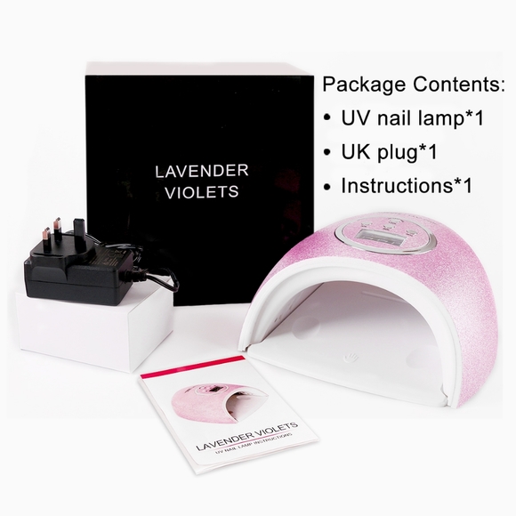 BUNDLE: 🆕 Lavender Violets UV LAMP, Sally Hansen Gel Top Coat, Revlon Gel Envy - Picture 9 of 16